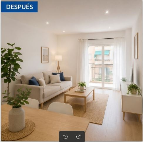 Después de preparar la vivienda